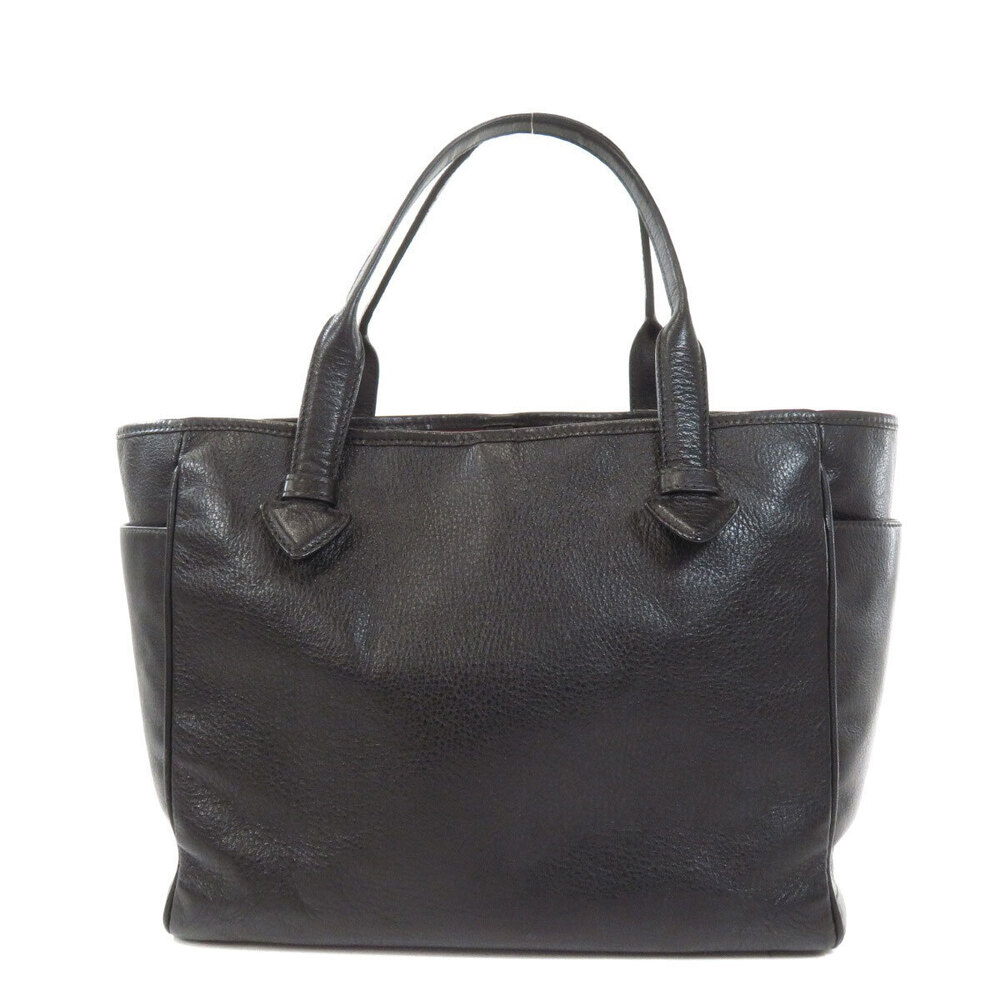 Loewe tote calfskin motif bag Black